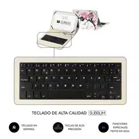 Funda Con Teclado Micro Usb Usb 11\ Hadas