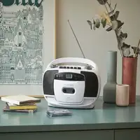 Radio cassette con Cd portátil RK201CD Thomson