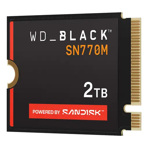Western Digital Black WD_BLACK SN770M NVMe 2 TB M.2 PCI Express 4.0 TLC 3D NAND