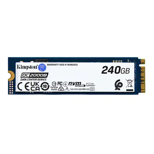 Kingston Technology 240G DC2000B PCIe 4.0 M.2 2280 Enterprise SSD