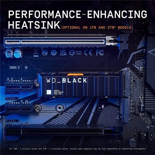 Western Digital Black WD_BLACK SN850X NVMe 2 TB M.2 PCI Express 4.0