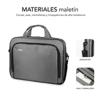 Maletín Pequeño Oxford 11\12.5\  Gris