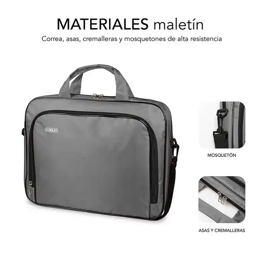 Maletín Pequeño Oxford 11\12.5\  Gris