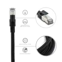 Cable de Red RJ45 Cat 8 macho/macho 5m Metronic 395633