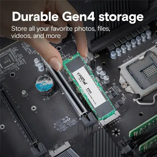 Crucial E100 480 GB M.2 PCI Express 4.0 NVMe