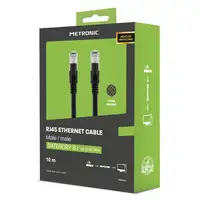 Cable de Red RJ45 Cat 8 macho/macho 10m Metronic 395634