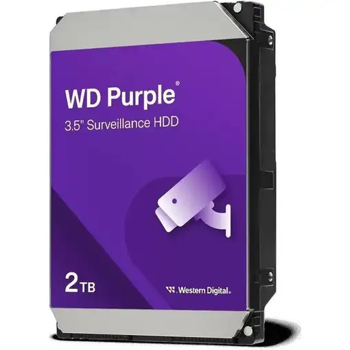Western Digital Purple disco duro interno 2 TB 3.5'' SATA
