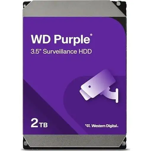 Western Digital Purple disco duro interno 2 TB 3.5'' SATA