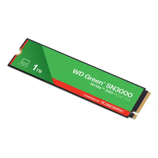 Western Digital Green WD SN3000 NVMe 1 TB M.2 PCI Express 4.0 QLC 3D NAND