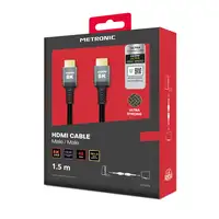 Cable Hdmi 8k 2.1 Ultra High Speed 3m Metronic 370321