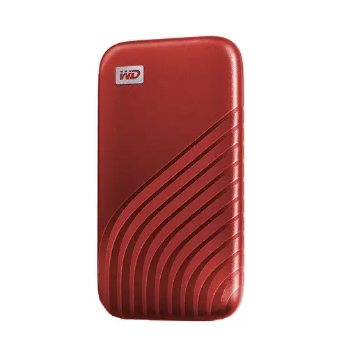 Western Digital My Passport 500 GB USB Tipo C 3.2 Gen 2 (3.1 Gen 2) Rojo