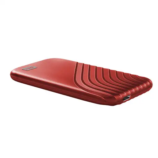 Western Digital My Passport 500 GB USB Tipo C 3.2 Gen 2 (3.1 Gen 2) Rojo