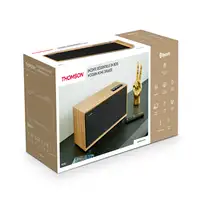 Altavoz Subwoofer madera Bluetooth 5.0 150 W Audio de TV WS702 Thomson