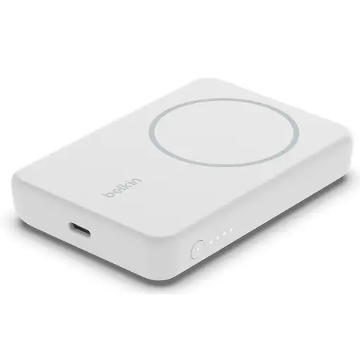 Belkin BoostCharge 5000 mAh Cargador inalámbrico Blanco