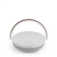 Lámpara LED Inalámbrica Speaker Ligth PRIXTON - Cargador - Bluetooth - Blanco