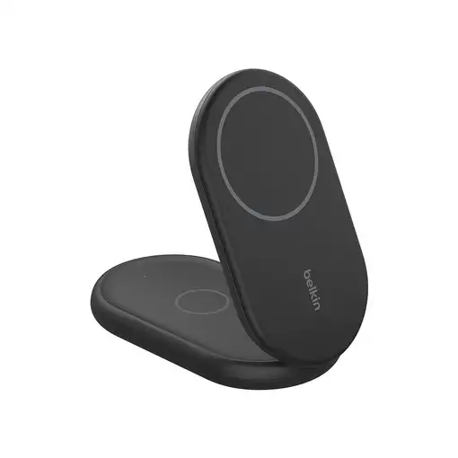 Belkin BoostCharge Auriculares, Smartphone Negro USB Cargador inalámbrico Carga rá