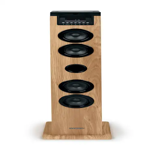 Altavoz Bluetooth torres de sonido 60W madera Thomson DS122CD