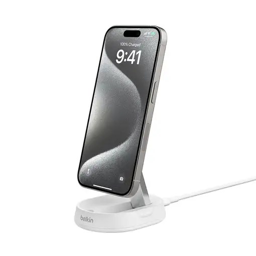 Belkin BoostCharge Pro Smartphone Blanco Corriente alterna Cargador inalámbrico Ca