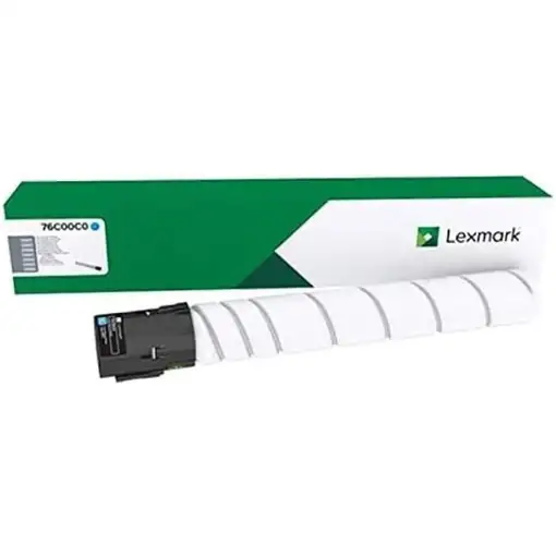 Lexmark 76C00C0 cartucho de tóner 1 pieza(s) Original Cian