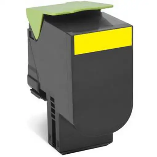 Lexmark 80C2HYE cartucho de tóner 1 pieza(s) Original Amarillo