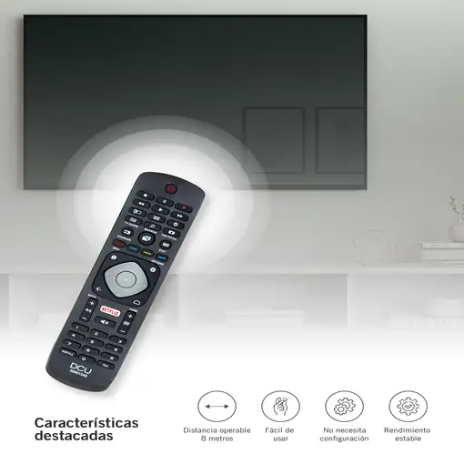Mando a distancia para televisores Philips LCD/LED