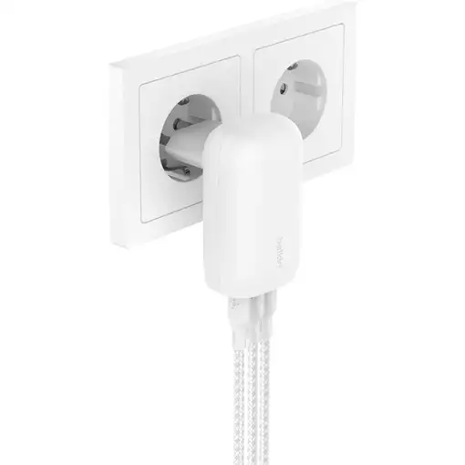 Belkin BoostCharge Portátil, Smartphone, Universal Blanco Corriente alterna