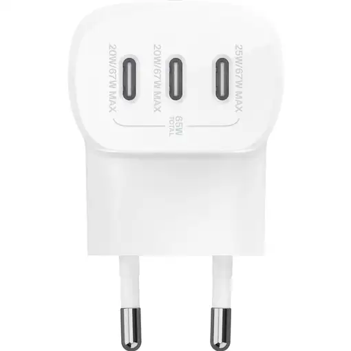 Belkin BoostCharge Portátil, Smartphone, Universal Blanco Corriente alterna