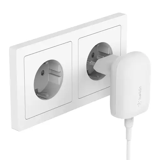 Belkin WCA005vfWH Portátil, Smartphone, Tableta Blanco Corriente alterna Carga ráp