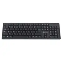 Manhattan 179324 teclado Oficina USB QWERTY Inglés Negro