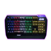 Tesoro Lobera teclado Juego USB AZERTY Negro