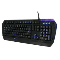 Tesoro Lobera teclado Juego USB AZERTY Negro