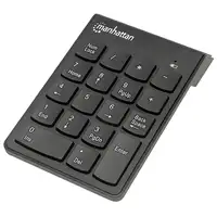 Manhattan 178846 teclado numérico Portátil/PC RF inalámbrico Negro