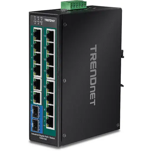 Trendnet TI-PG162 switch No administrado Gigabit Ethernet (10/100/1000) Energía so