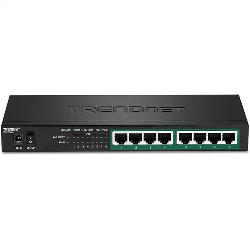 Trendnet TPE-TG84 switch No administrado Gigabit Ethernet (10/100/1000) Energía so