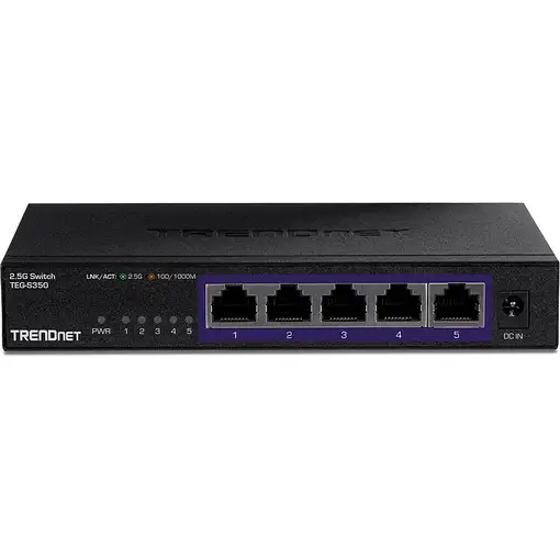 Trendnet TEG-S350 switch No administrado Gigabit Ethernet (10/100/1000) Negro