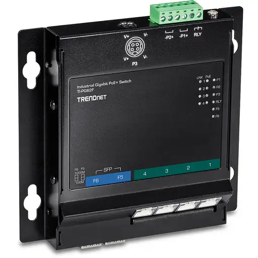 Trendnet TI-PG62F switch Gigabit Ethernet (10/100/1000) Energía sobre Ethernet (Po