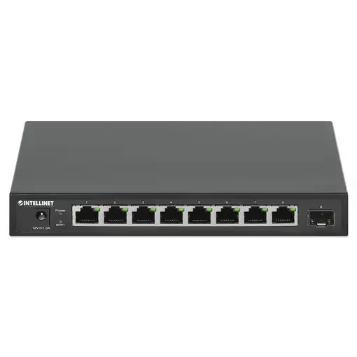 Intellinet 562096 switch No administrado 2.5G Ethernet (100/1000/2500) Negro