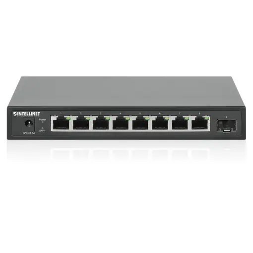 Intellinet 562096 switch No administrado 2.5G Ethernet (100/1000/2500) Negro