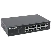 Intellinet 561068 switch No administrado L2 Gigabit Ethernet (10/100/1000) 1U Negr