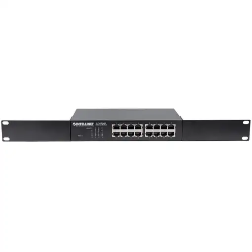 Intellinet 561068 switch No administrado L2 Gigabit Ethernet (10/100/1000) 1U Negr