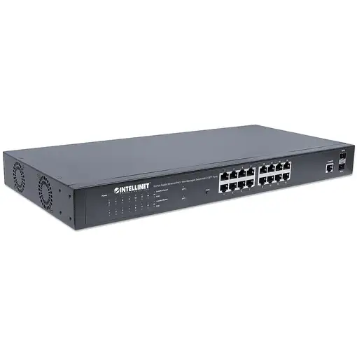 Intellinet 561198 switch Gestionado L2+ Gigabit Ethernet (10/100/1000) Energía sob