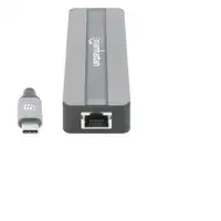 Manhattan 153928 base para portátil y replicador de puertos Alámbrico USB 3.2 Gen