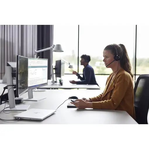 HP Poly Auriculares monoaurales Poly EncorePro 510 con desconexión rápida