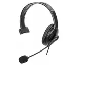 Manhattan 180849 auricular y casco Auriculares Alámbrico Diadema Oficina/Centro de