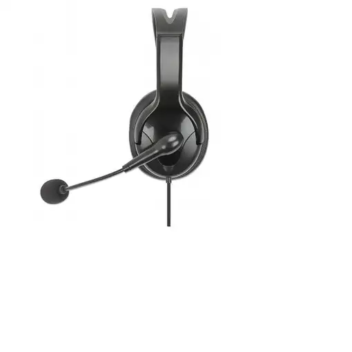 Manhattan 180849 auricular y casco Auriculares Alámbrico Diadema Oficina/Centro de