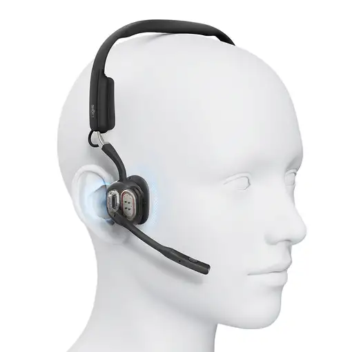 SHOKZ C610-AN-BK auricular y casco Auriculares Inalámbrico gancho de oreja Oficina