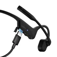 SHOKZ C120-AN-BK auricular y casco Auriculares Inalámbrico gancho de oreja Oficina