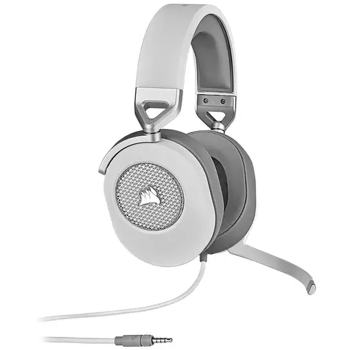 Corsair HS65 SURROUND Auriculares Alámbrico De mano Juego Blanco Corsair HS65 SURROUND Auriculares Alámbrico De mano Juego Blanco