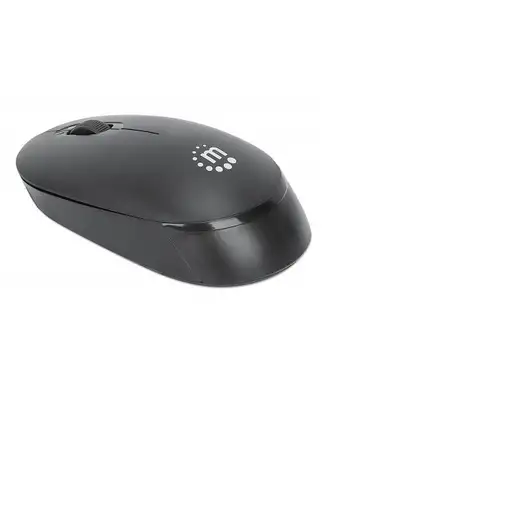 Manhattan 190145 ratón Oficina Ambidextro RF inalámbrico Óptico 1000 DPI