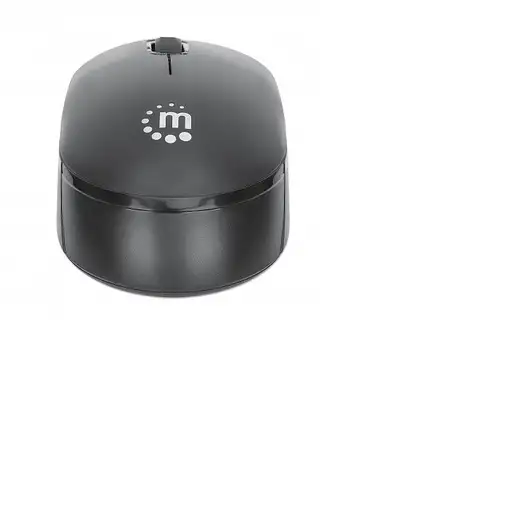 Manhattan 190145 ratón Oficina Ambidextro RF inalámbrico Óptico 1000 DPI
